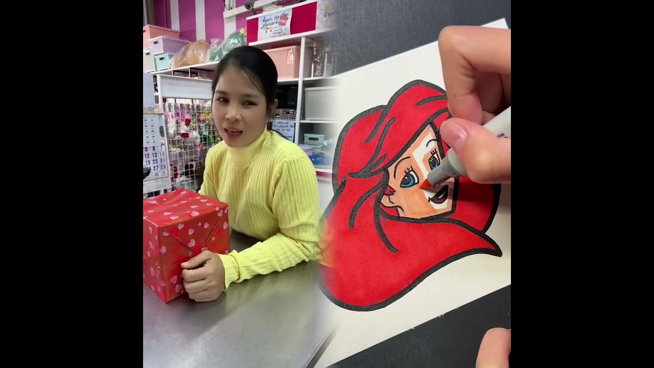 วิดีโอสั้นของ_อันนาช็อปบึงกาฬ_ เหมือนฉันเป็น_การวาดภาพ_