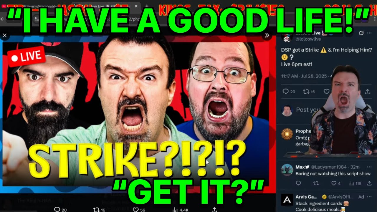 DSP Denies Keemstar Helping Him With Strike On His Channel, Another Rant About Drama & Trolls