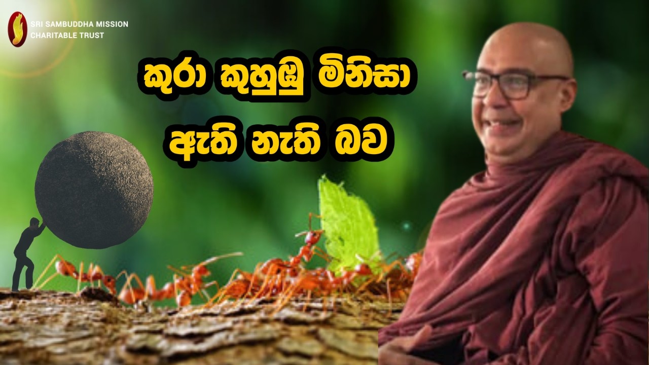 කුරා කුහුඹු මිනිසා - ඇති නැති බව
