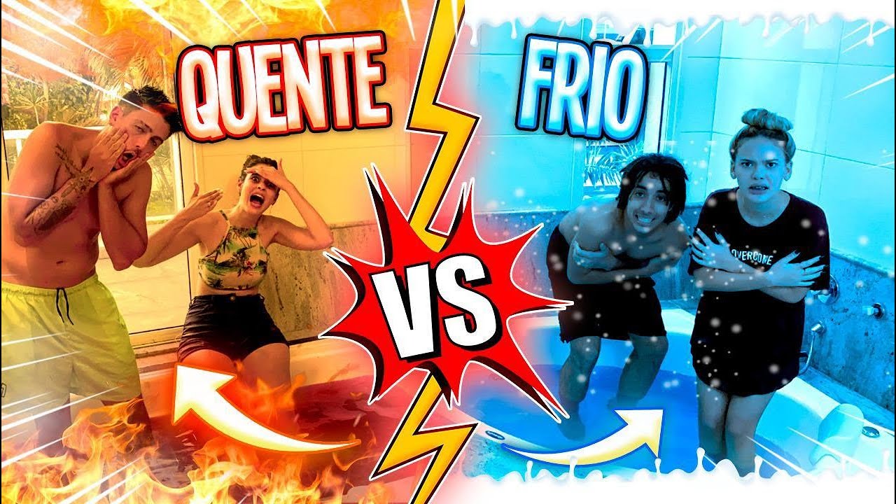 BANHEIRA QUENTE X BANHEIRA FRIA 2 !!!
