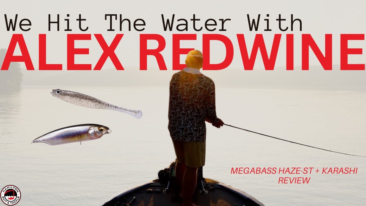 We Hit The Water with Alex Redwine! | Megabass Haze-ST + Karashi Review!
