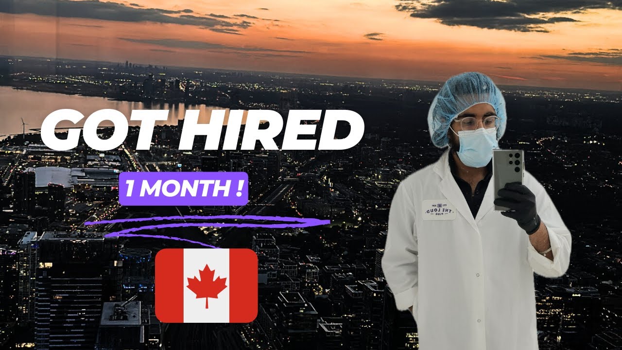 How I Got My First Job in Canada With NO Experience (Step-by-Step)