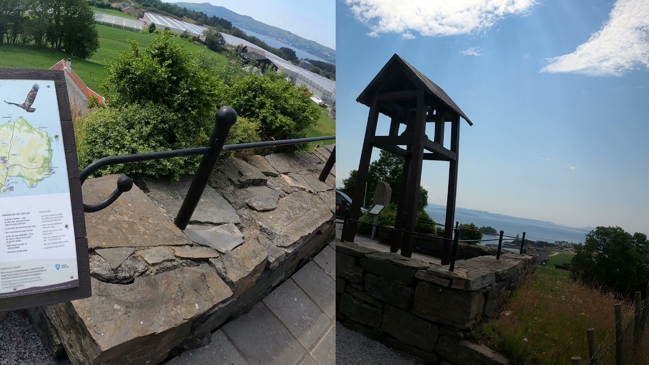 Vandring langs svaberg og bilder av Talgje kirke  -  Slideshow