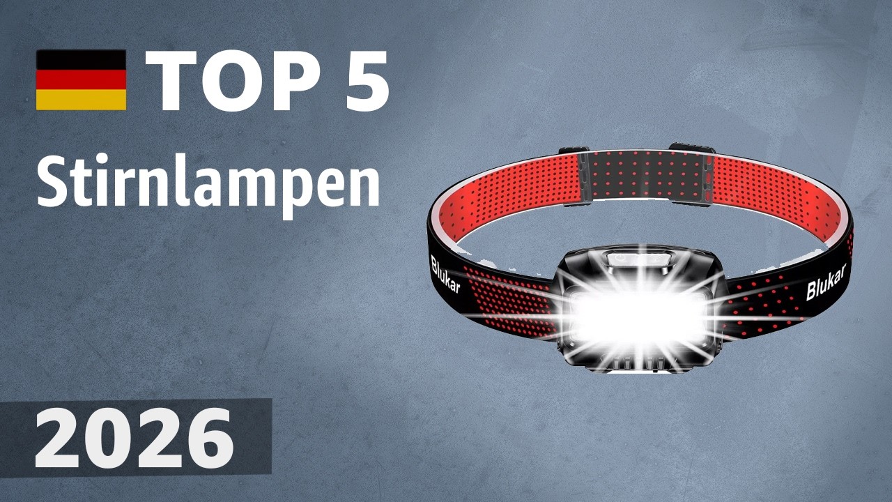 TOP—5. Beste Stirnlampen. Test & Vergleich 2026