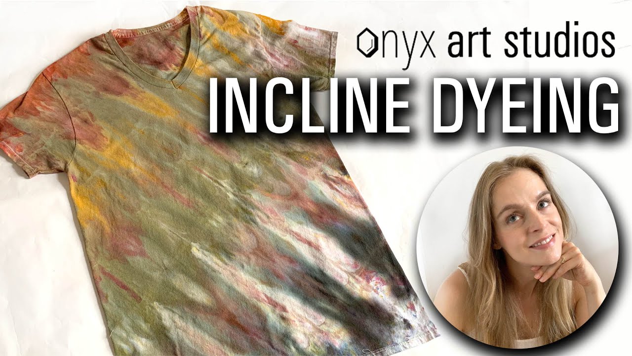 Incline Ice Tie Dyeing with Neutrals Tutorial | Onyx Art Studios