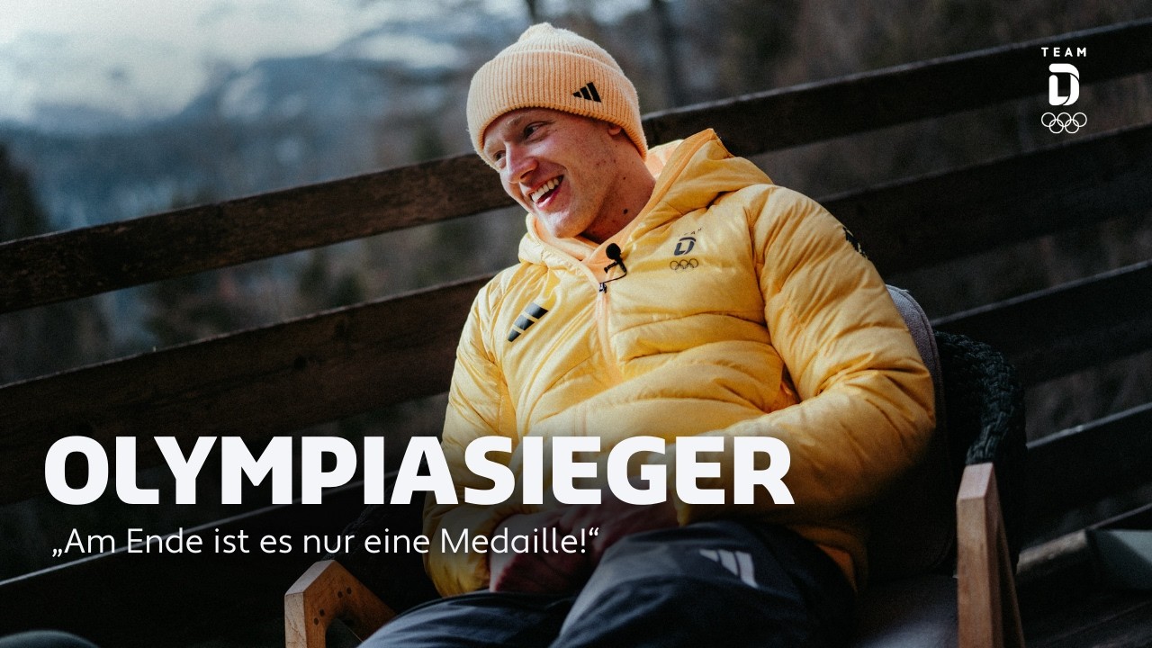 Max Langenhan am Tag nach seinem OLYMPIASIEG!