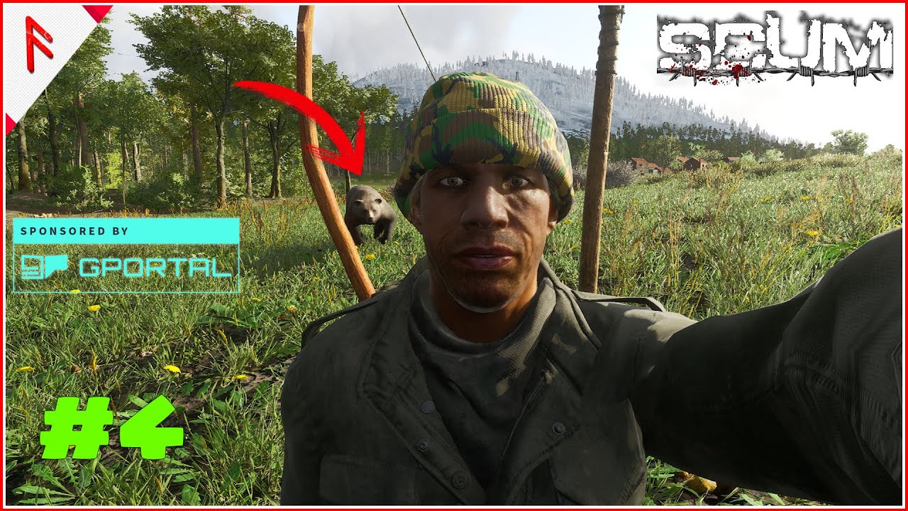 SCUM - Como Caçar e Conseguir Carne e Recursos de Animais.