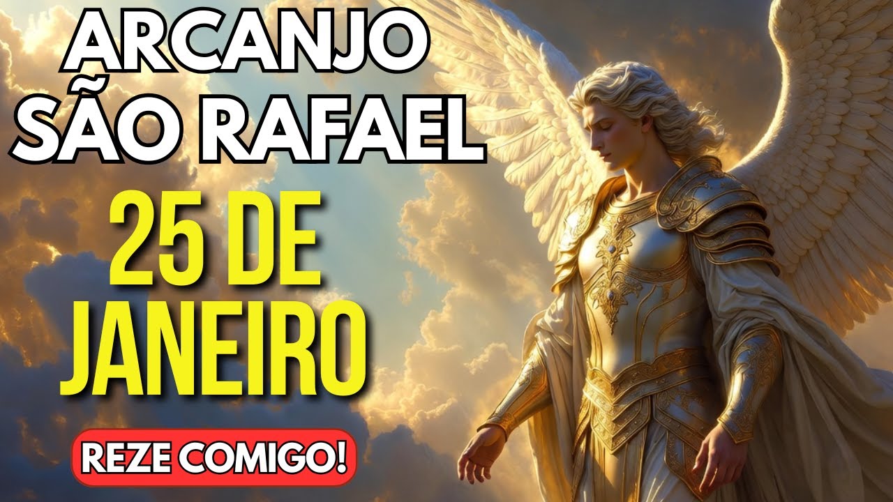 Oração de Hoje a São Rafael Arcanjo Para Uma Cura Urgente! – Reze Comigo!