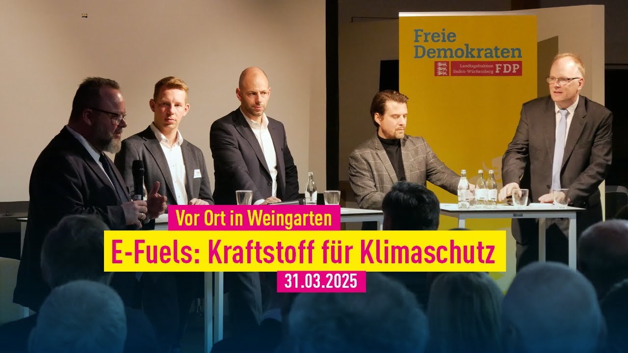 E-Fuels: Kraftstoff für Klimaschutz | Vor Ort in Weingarten (Baden)