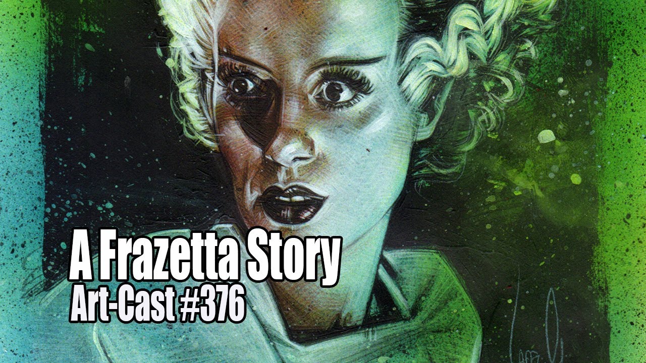 A Frazetta Story / Painting Bride Of Frankenstein