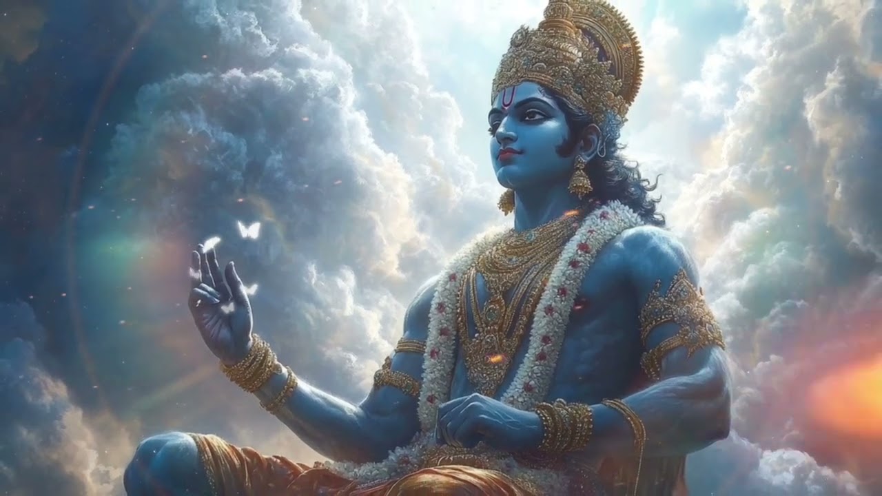 Divine Vishnu Mantra Lofi Music | Relax, Study & Meditate with Soothing Sounds