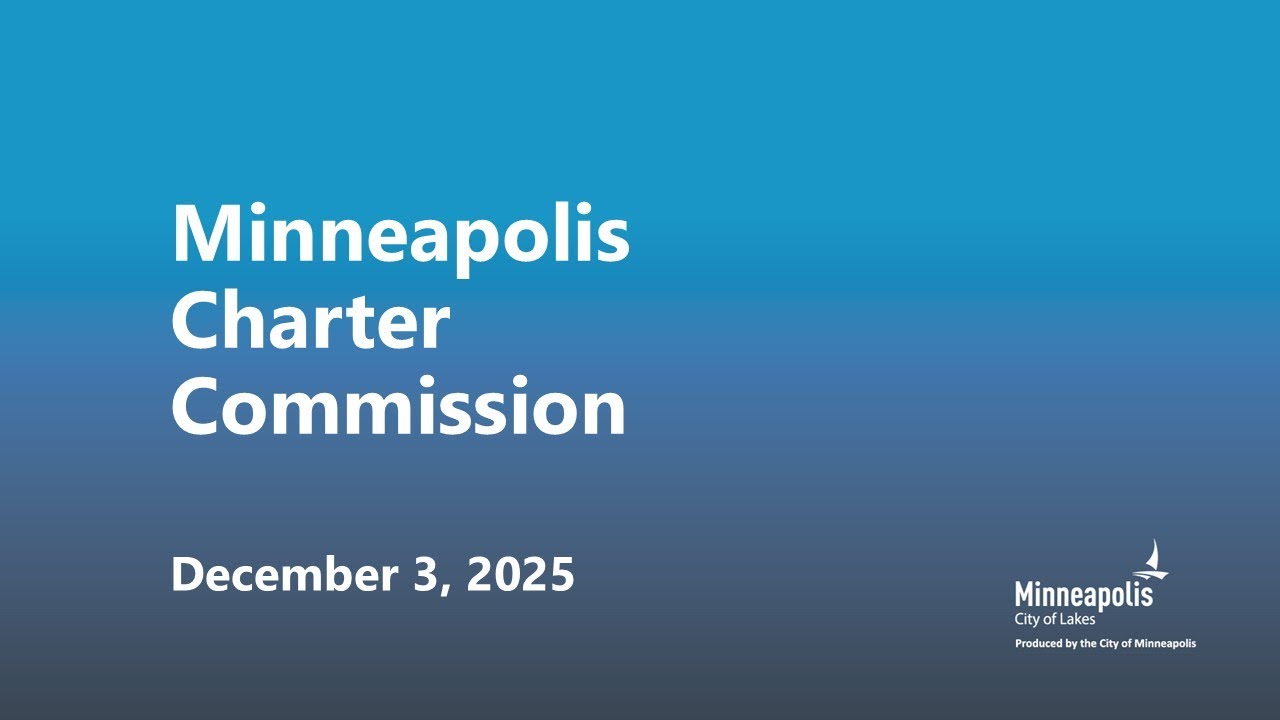 December 3, 2025 Charter Commission