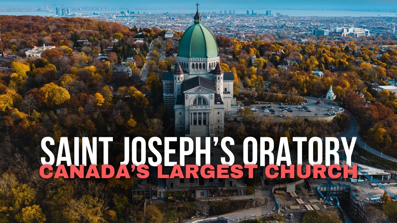 🏛️ Saint Joseph’s Oratory in Montreal 🕊️ Canada’s Largest Church! 🕍