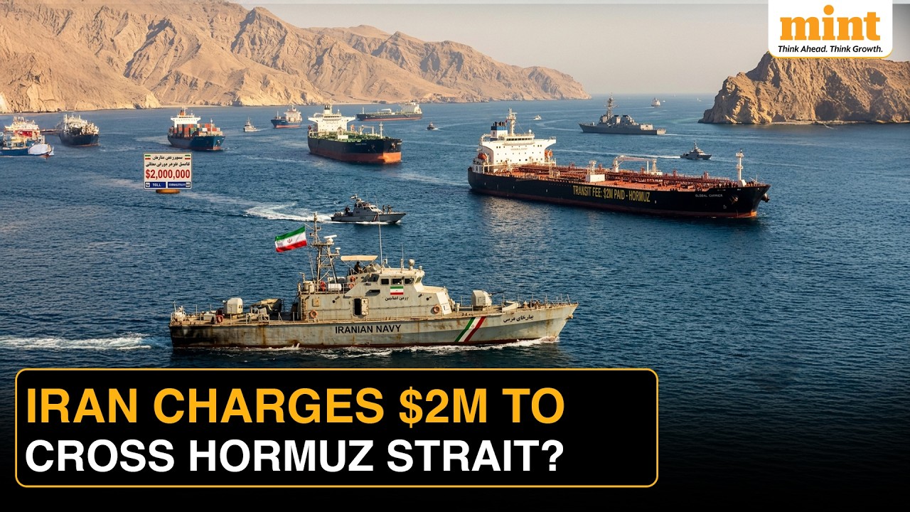 Iran Imposes $2M Transit Fee In Hormuz | War Escalation Raises Global Oil Crisis Fears