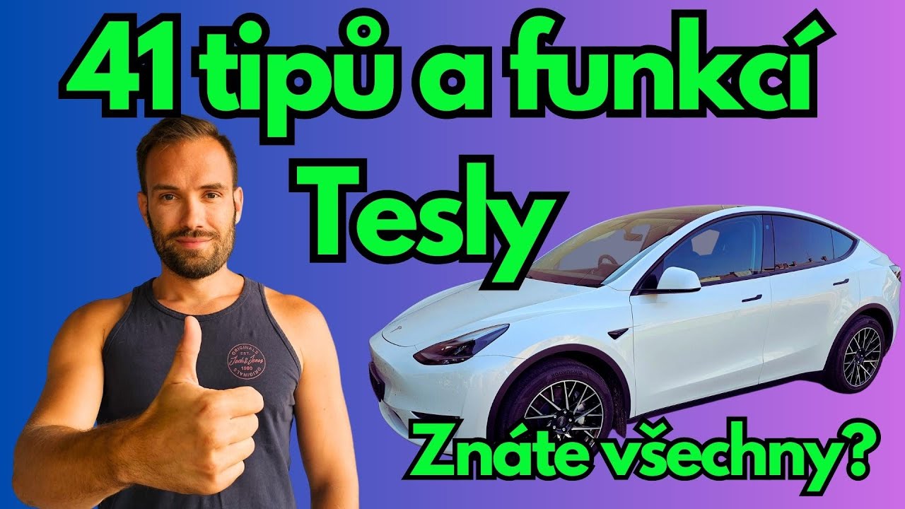 41 Tipů a triků Tesla Y | Využij Teslu na maximum!