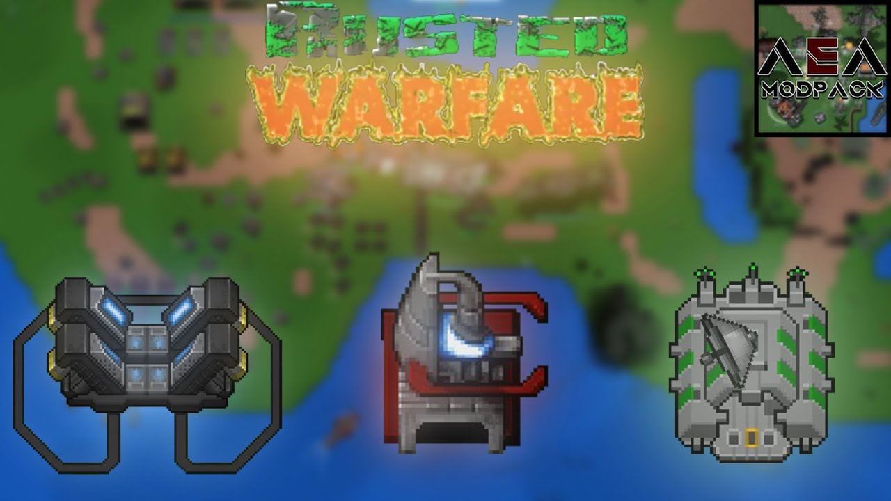 ТРИ ЧЕМПИОНА | Rusted Warfare AEA ModPack