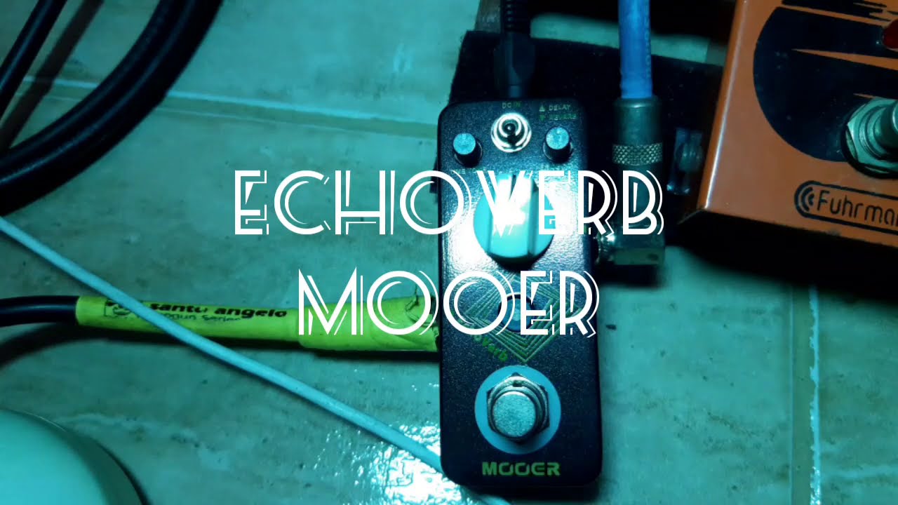 Pedal Echoverb Mooer