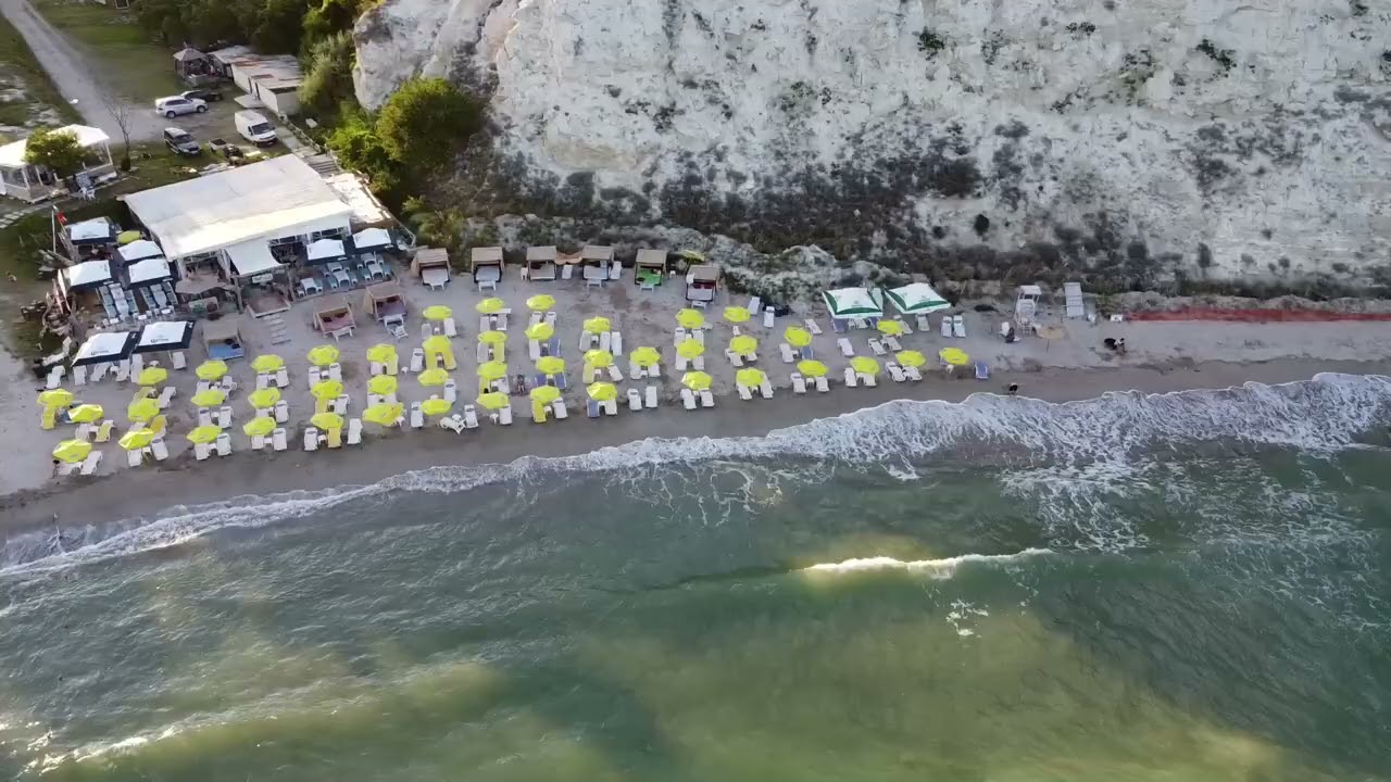 Camping Saint George Beach Bulgaria - aerial drone view, 2023, Икантълъка
