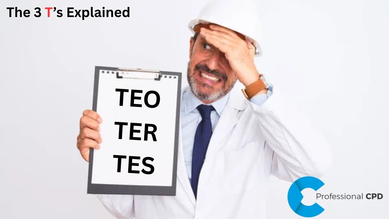 The 3 T's Explained. (TTT) - The TEO, TER and TES.