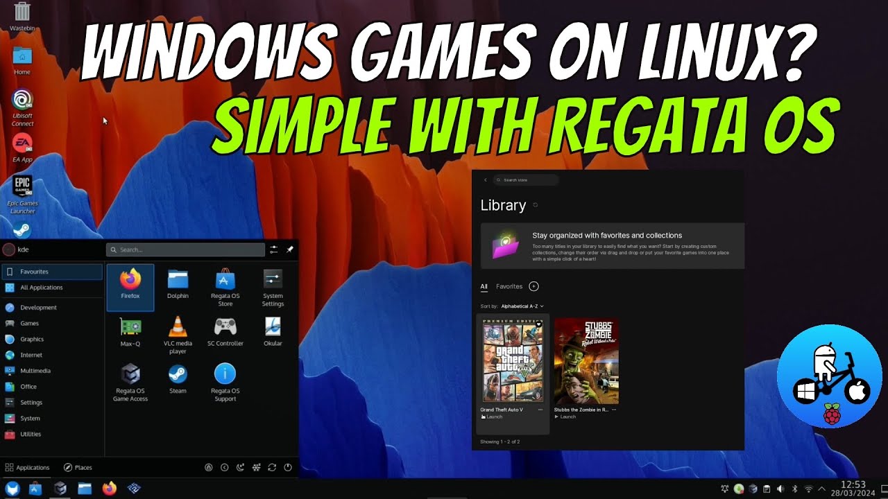 Running Windows Games on Linux was never this Easy. Regata os