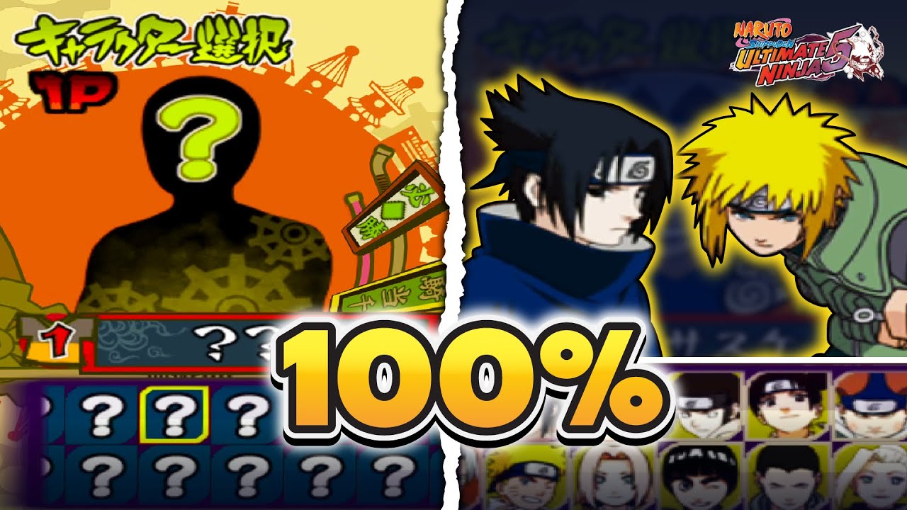 Aku Tamatin 100% Naruto Ultimate Ninja 5, Sampe Dapet SASUKE KECIL dan YELLOW FLASH!