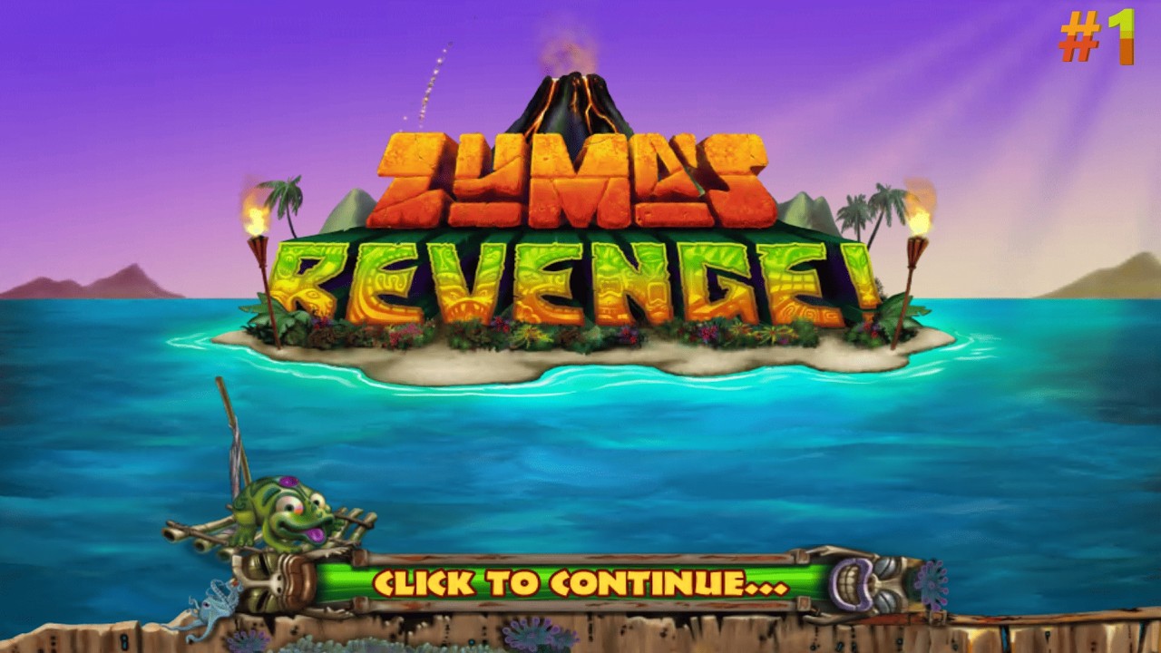 Zuma's Revenge #1 Без комментариев - Первые две зоны