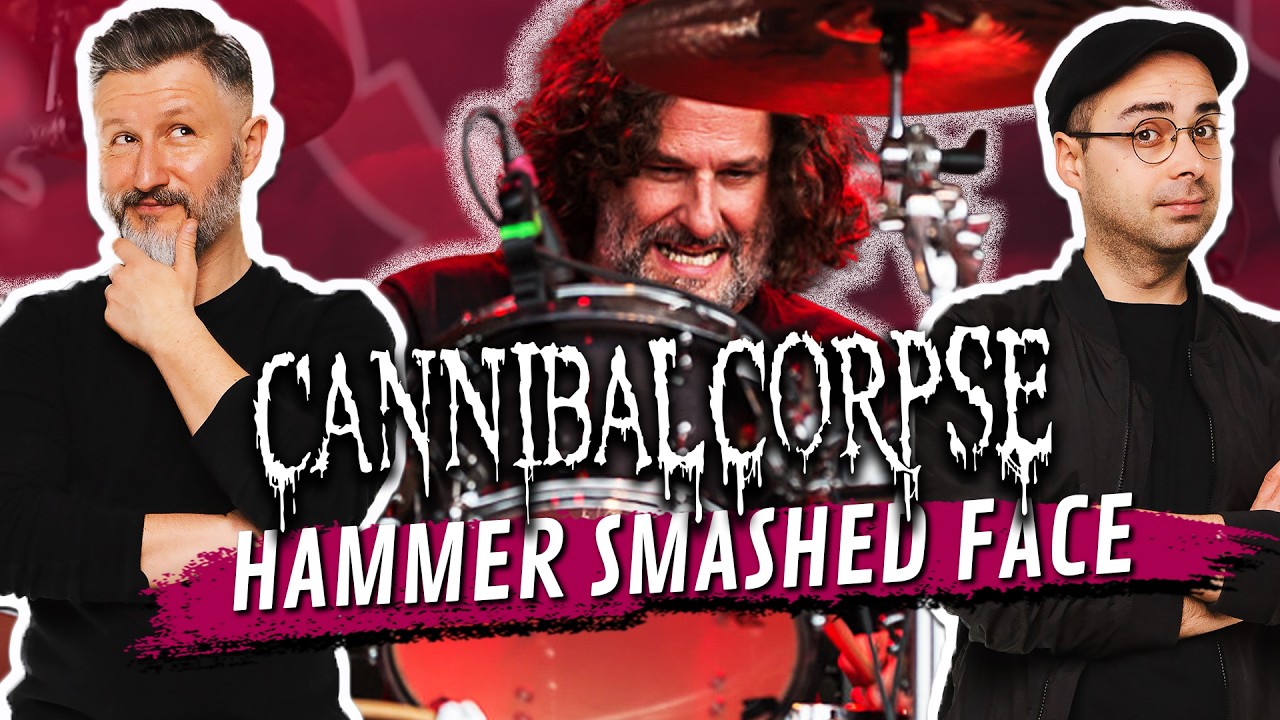 Schlagzeuglehrer reagieren: Cannibal Corpse &ndash; Hammer Smashed Face (Paul Mazurkiewicz)