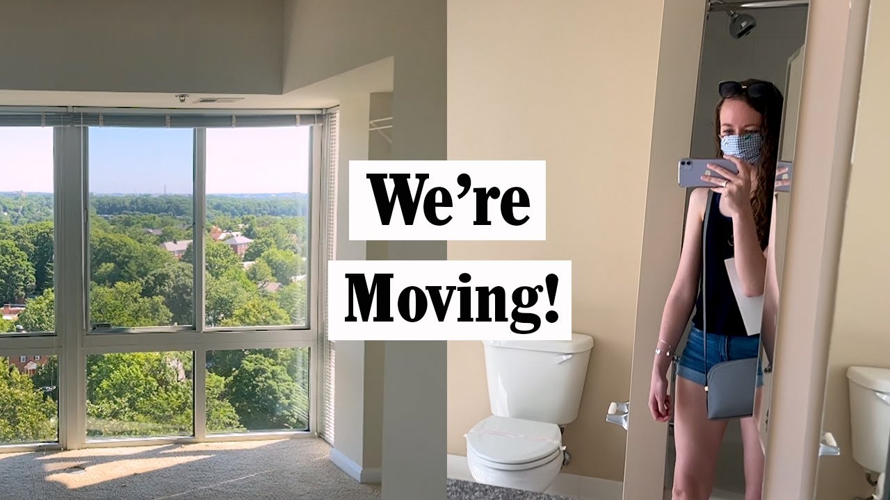 Touring Apartments in Alexandria, Virginia | Moving Vlog 🏡