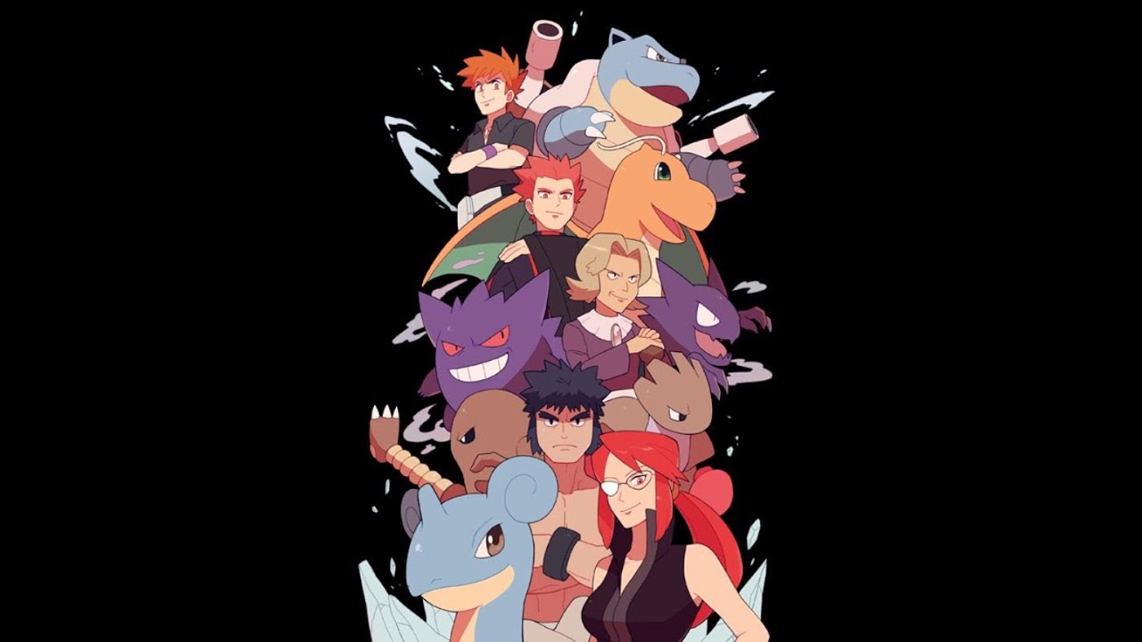 Beating the Fire Red Elite Four with my Fire Red team.