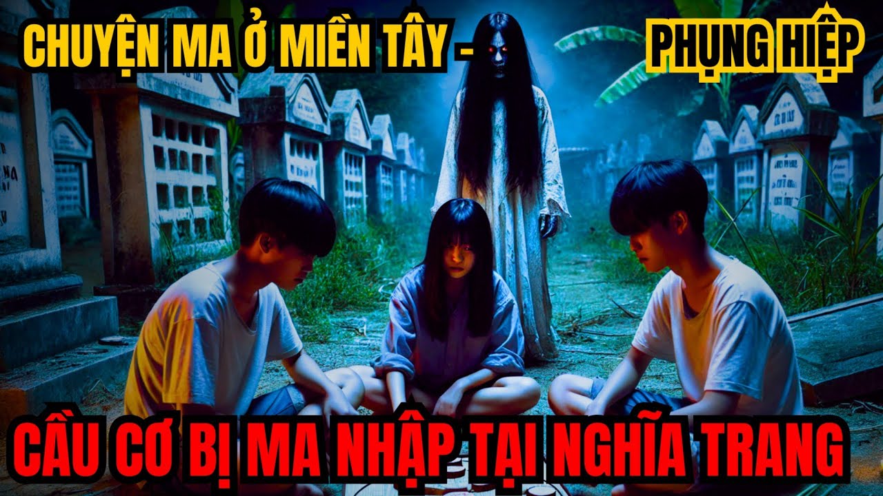 Cầu cơ ở nghĩa trang bị ma nhập tại Hậu Giang - chuyện ma ở miền tây