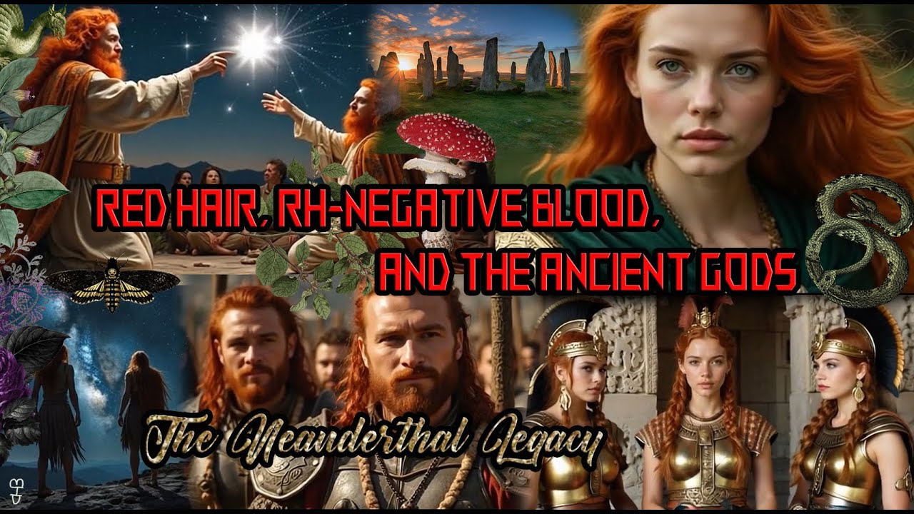 Red Hair, Rh-Negative Blood, and the Ancient Gods - The Neanderthal Legacy