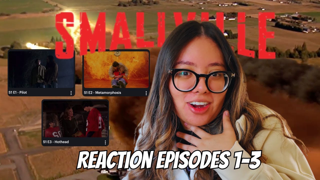 ☄️ Smallville Reaction Season 1 Ep 1-3 | THIS SHOW IS SO GOOD