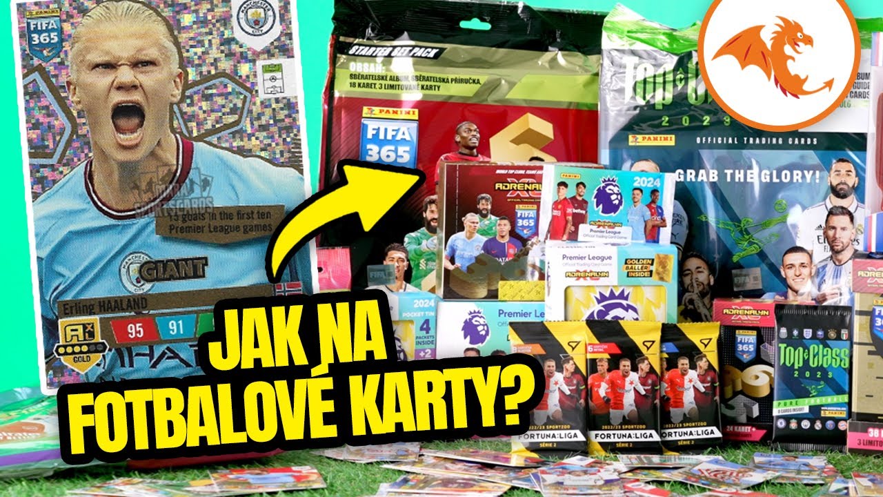 Jak začít sbírat fotbalové karty (pro začátečníky)