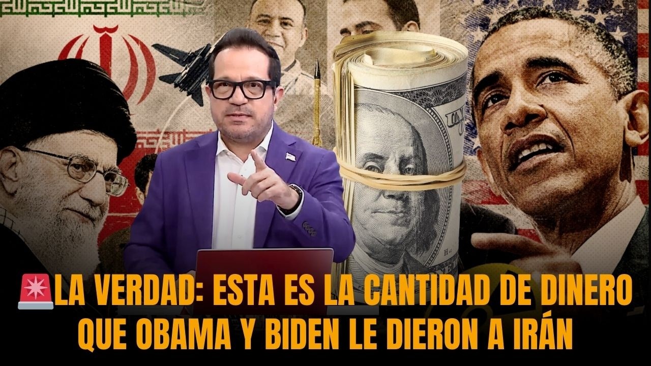 🚨La verdad: esta es la cantidad de dinero liberada a Ir&aacute;n bajo Obama y Biden&nbsp;| S&aacute;nchez Grass