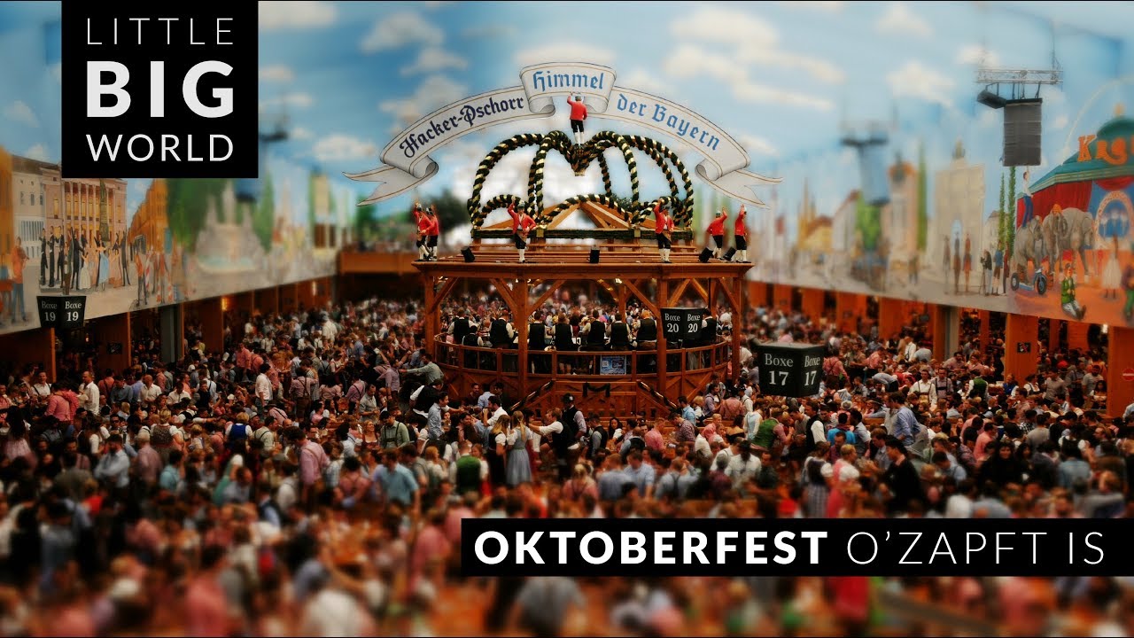 The Oktoberfest in 4k | Time lapse & Tilt shift