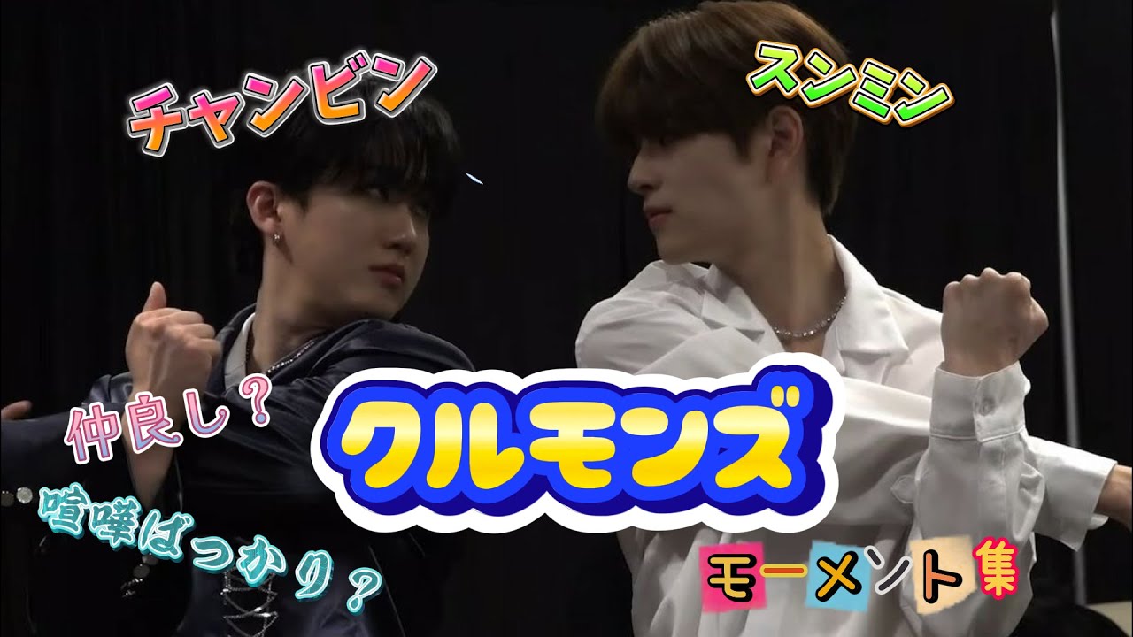 【straykids】クルモンズの仲良し集見てニヤニヤしません？【仲良く喧嘩】