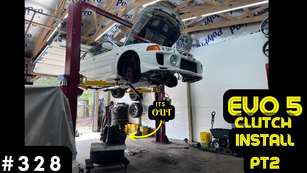 Evo 5 clutch job pt2 #328