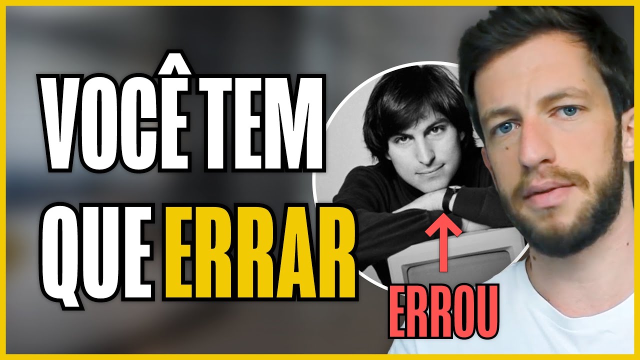 TENHO MEDO DE ERRAR: O QUE FAZER?