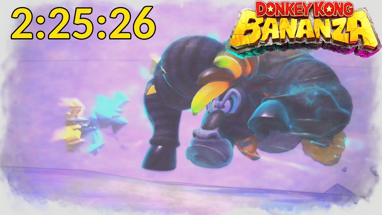 My first DONKEY KONG BANANZA Speedrun - 2:25:26