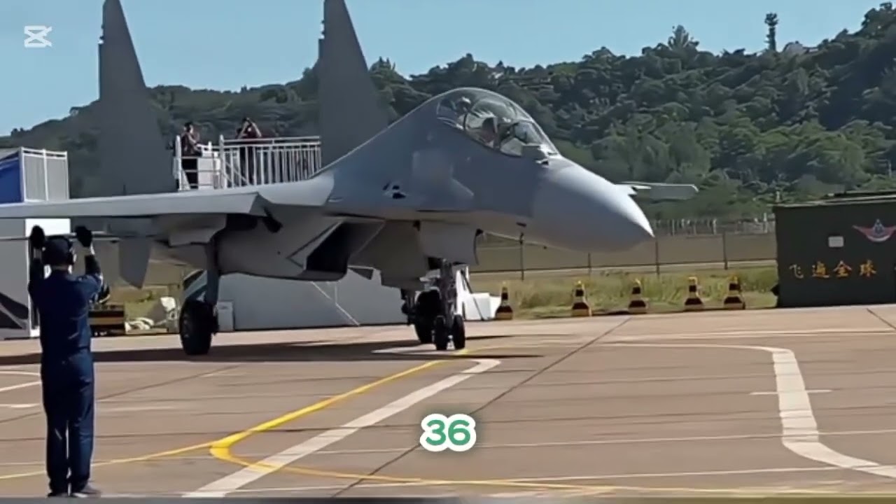&ldquo;The Giant Fighter of China: J-16 Close-Up & Tech Features! 👀✈️💥&rdquo; #militarytechnology #fighterjet 