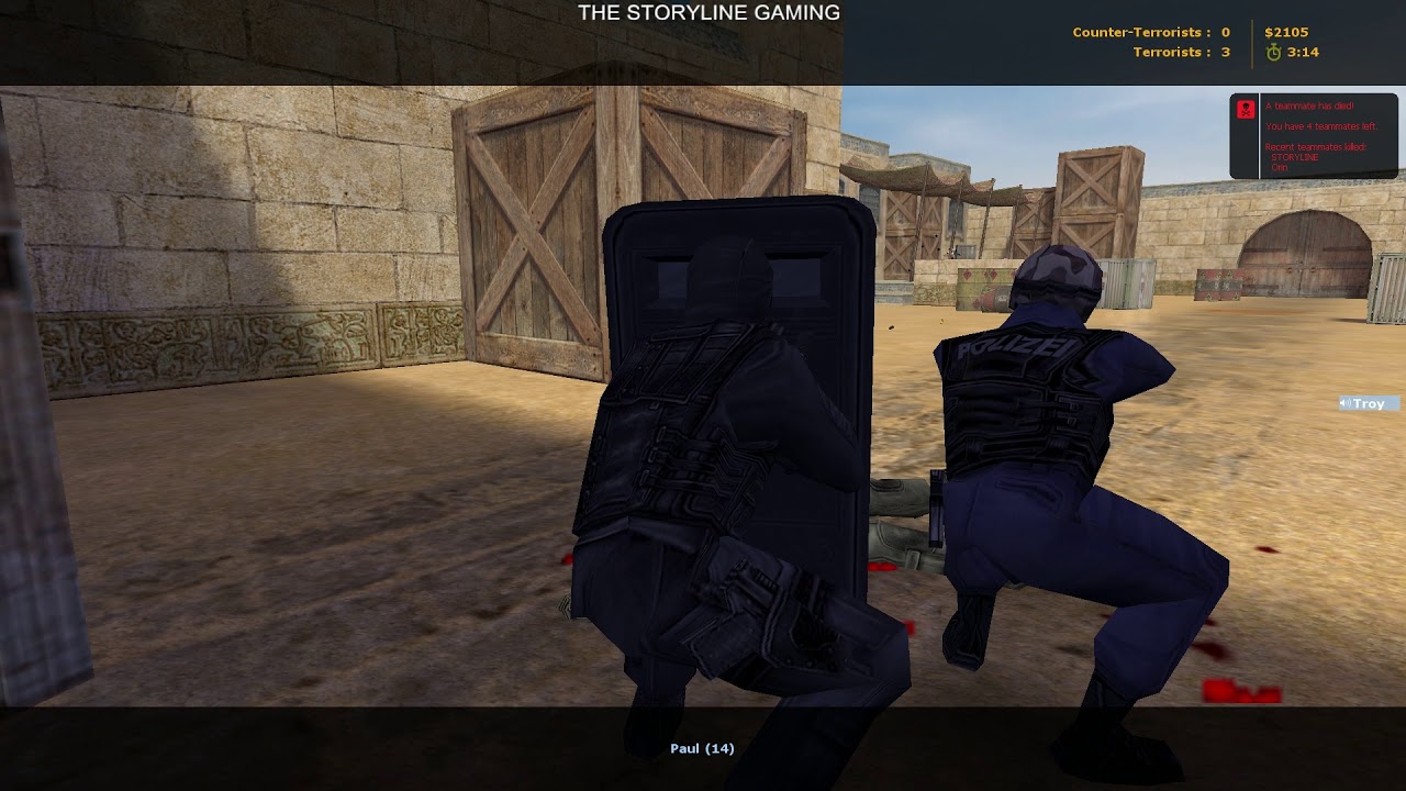 Counter Strike: Condition Zero - De Dust CZ - Gameplay 