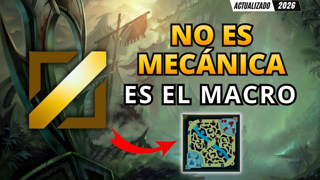 Ganaba la línea con Zed… y tiró la partida por no entender el macro