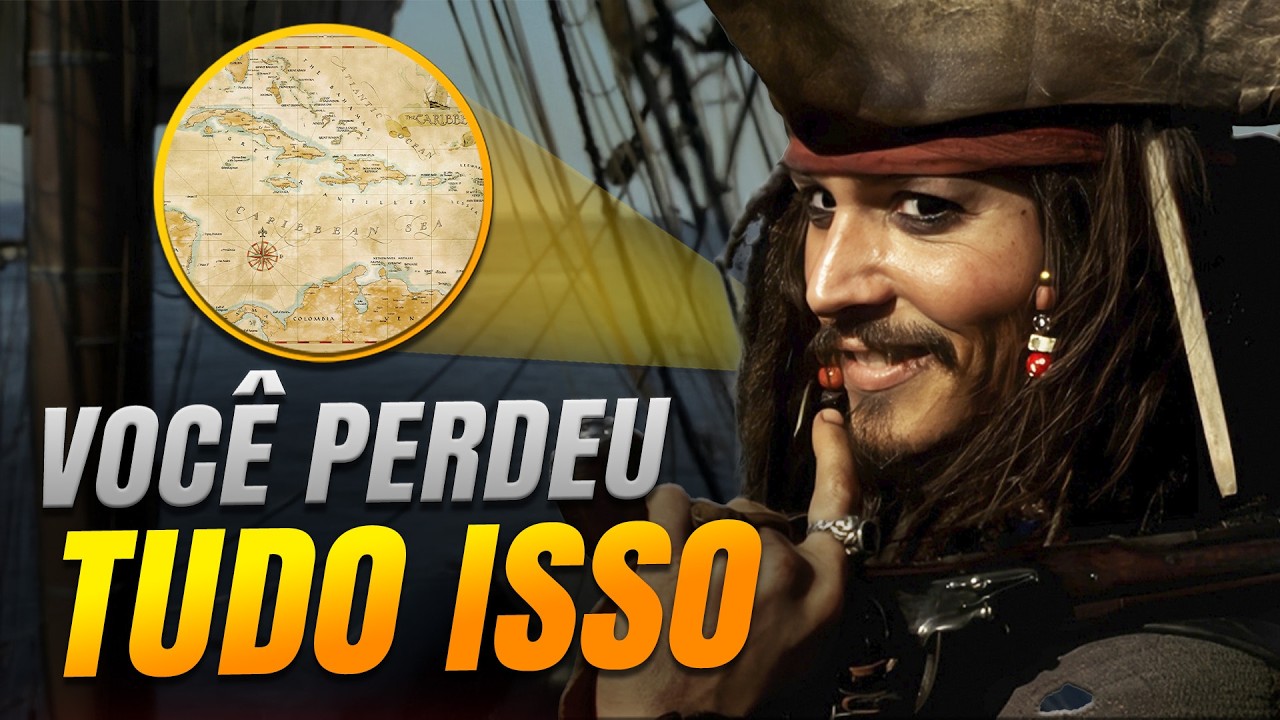 55 CURIOSIDADES e DETALHES que você PERDEU em PIRATAS DO CARIBE A MALDIÇÃO DO PÉROLA NEGRA