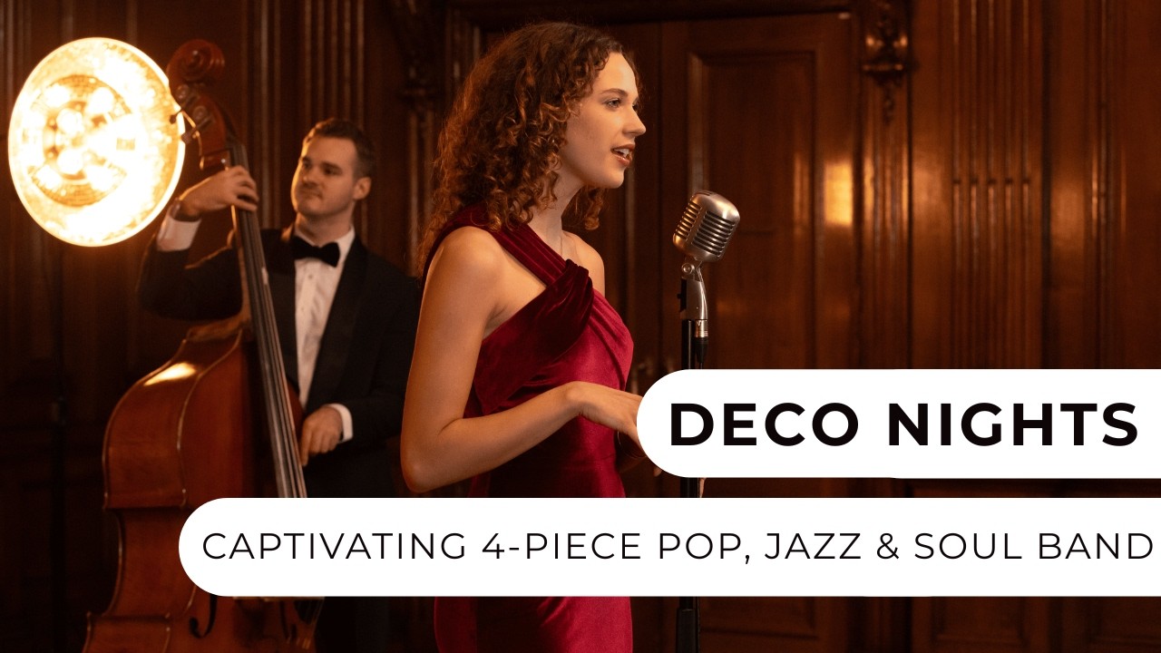 Deco Nights - Captivating 4-Piece Pop, Jazz & Soul Band - Entertainment Nation