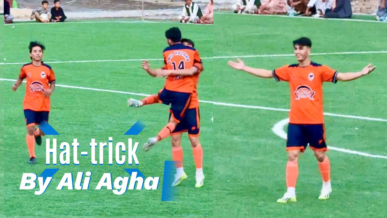 Hat-trick by Ali Agha