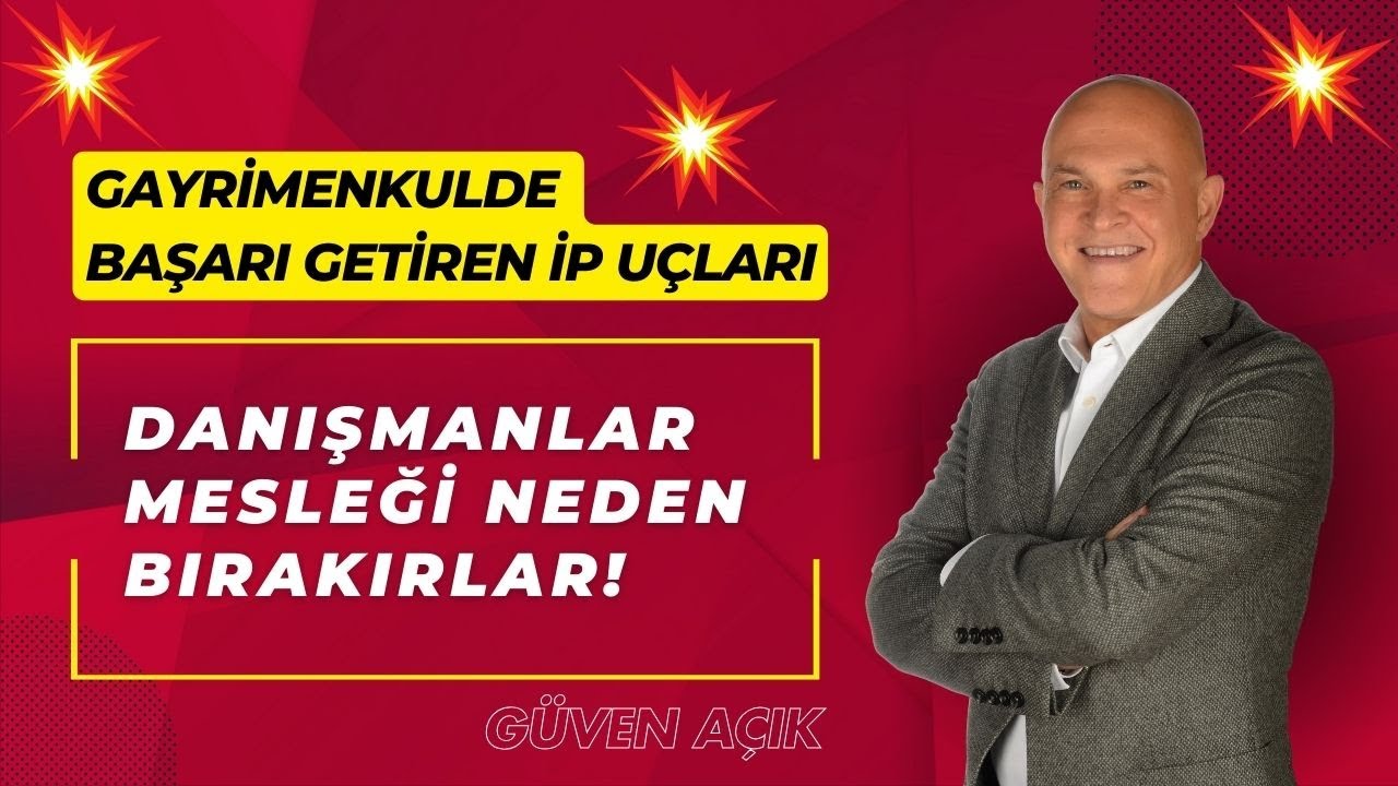 Gayrimenkul Danışmanları Mesleği Neden Çabuk Bırakırlar