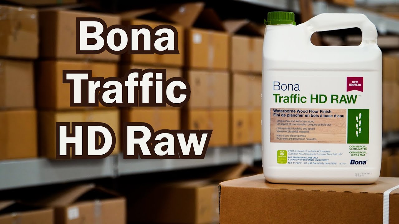 Bona Traffic HD Raw Water-Based Wood Floor Finish Application and Review | City Floor Supply