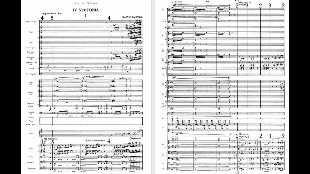 Grażyna Bacewicz - Symphony No.4