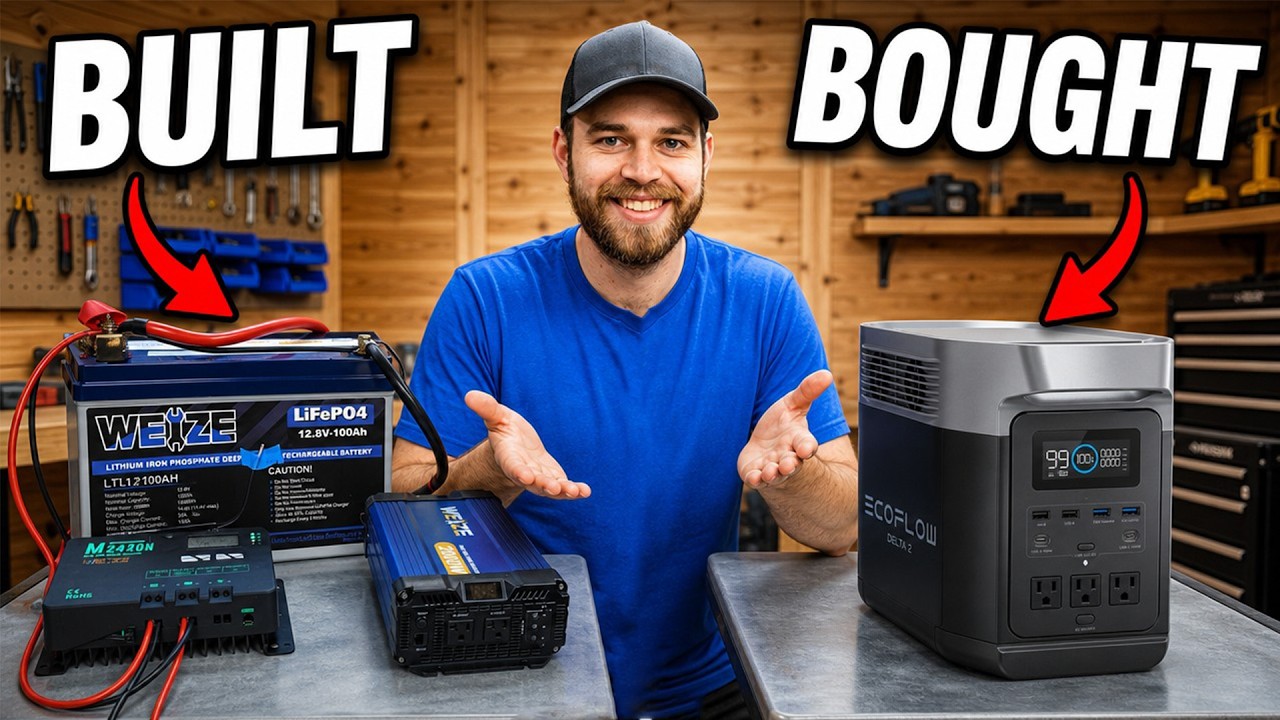 $1,000 DIY Solar Setup vs Solar Generator