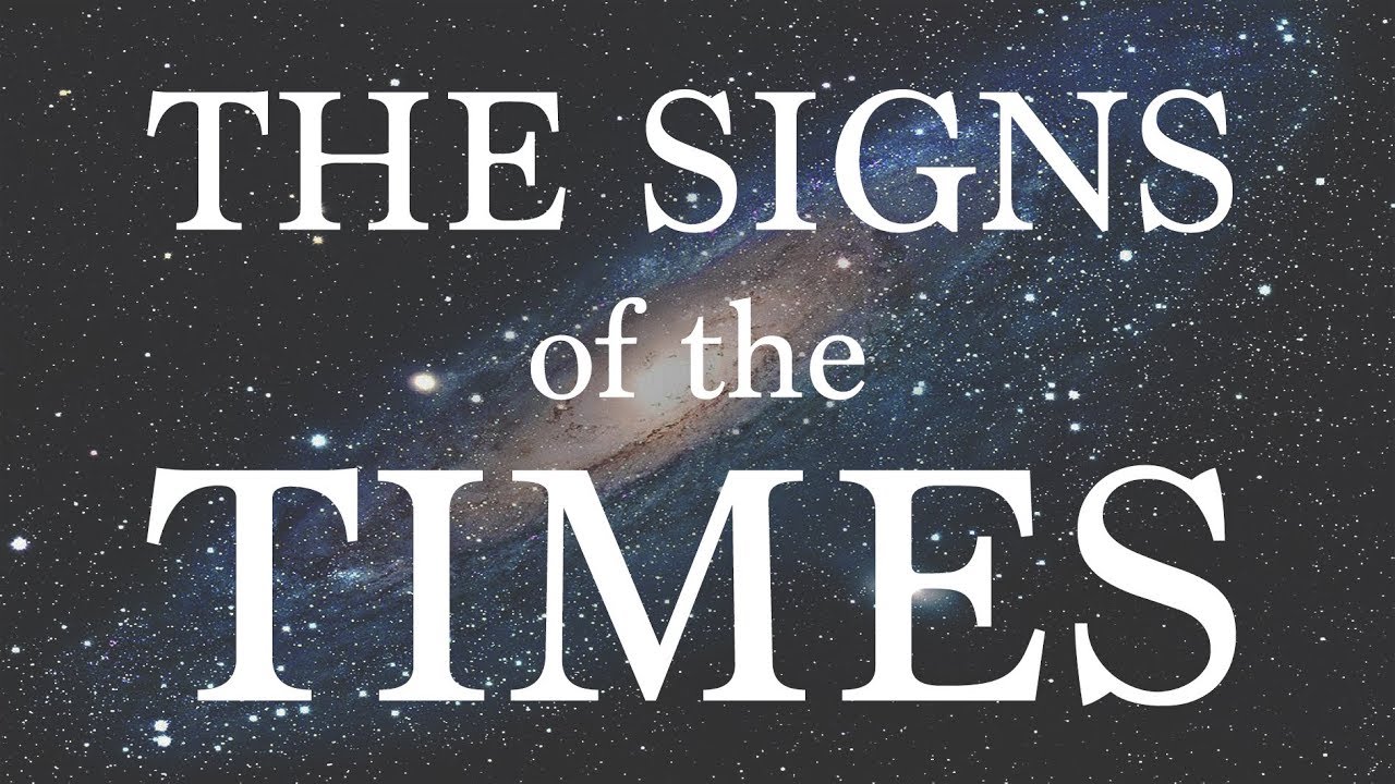 1. The Signs of the Times - Keith Malcomson